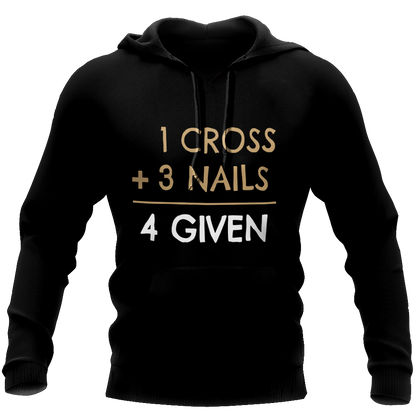 1Cross 3Nails 4Given - T-Shirt Style for Men and Women