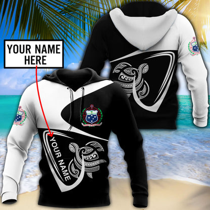 Premium Unisex Hoodie Polynesian Samoa Custom Name ML