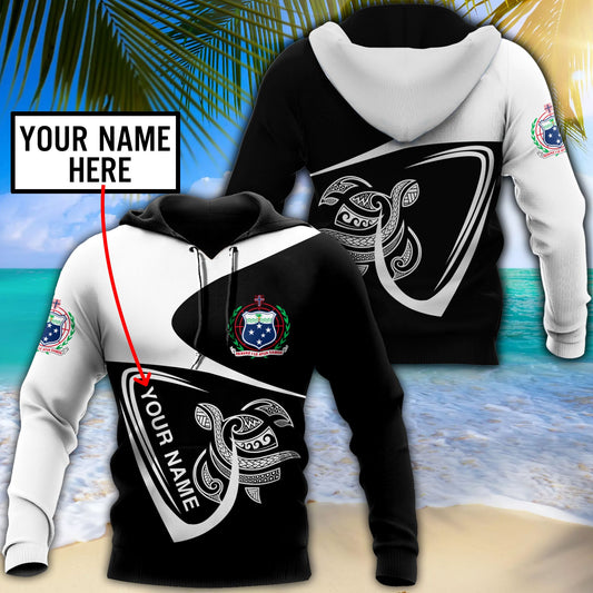 Premium Unisex Hoodie Polynesian Samoa Custom Name ML