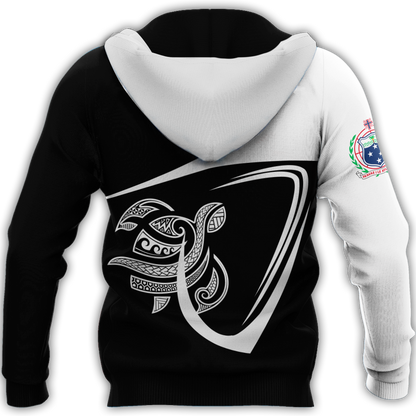 Premium Unisex Hoodie Polynesian Samoa Custom Name ML