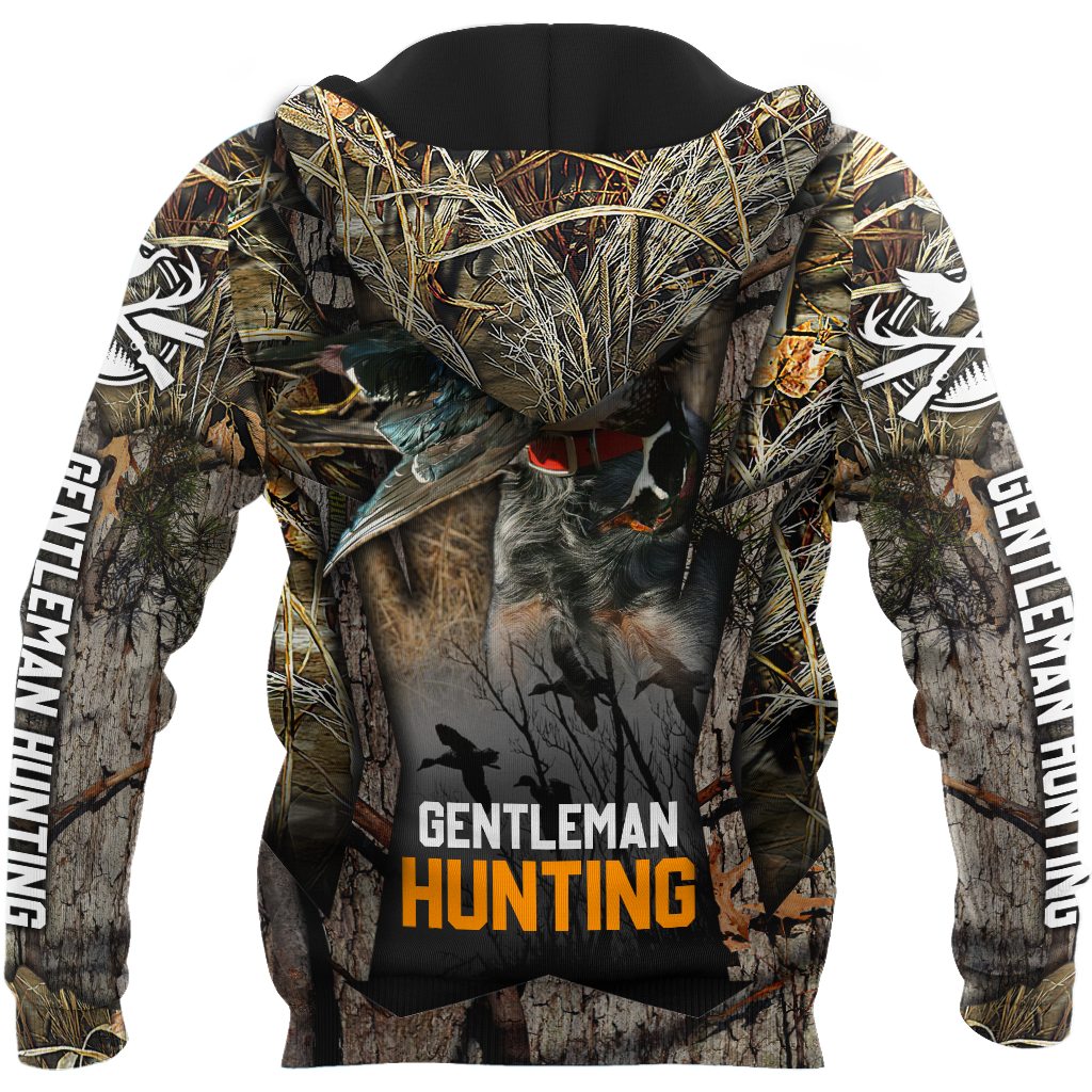 Hunting Dog 3D Over Printed Unisex Deluxe Hoodie ML