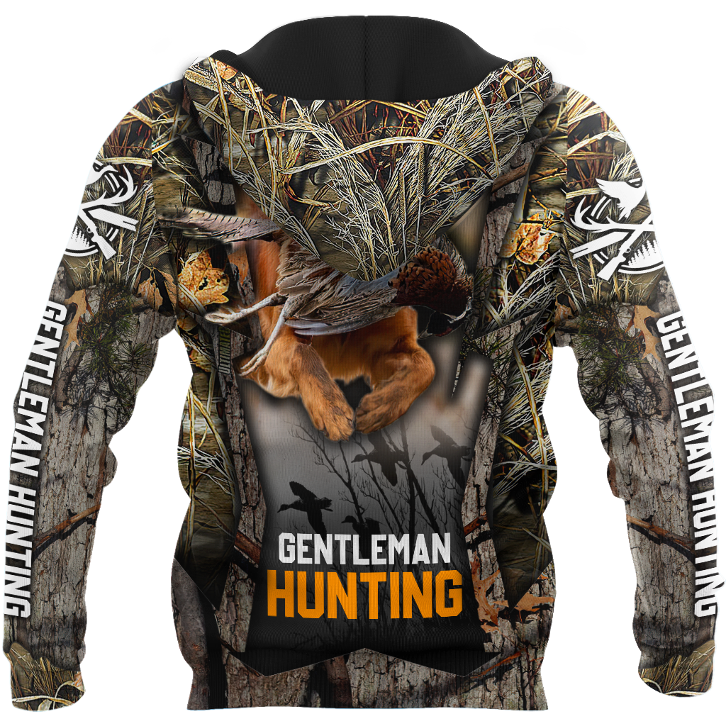 Hunting Dog 3D Over Printed Unisex Deluxe Hoodie ML