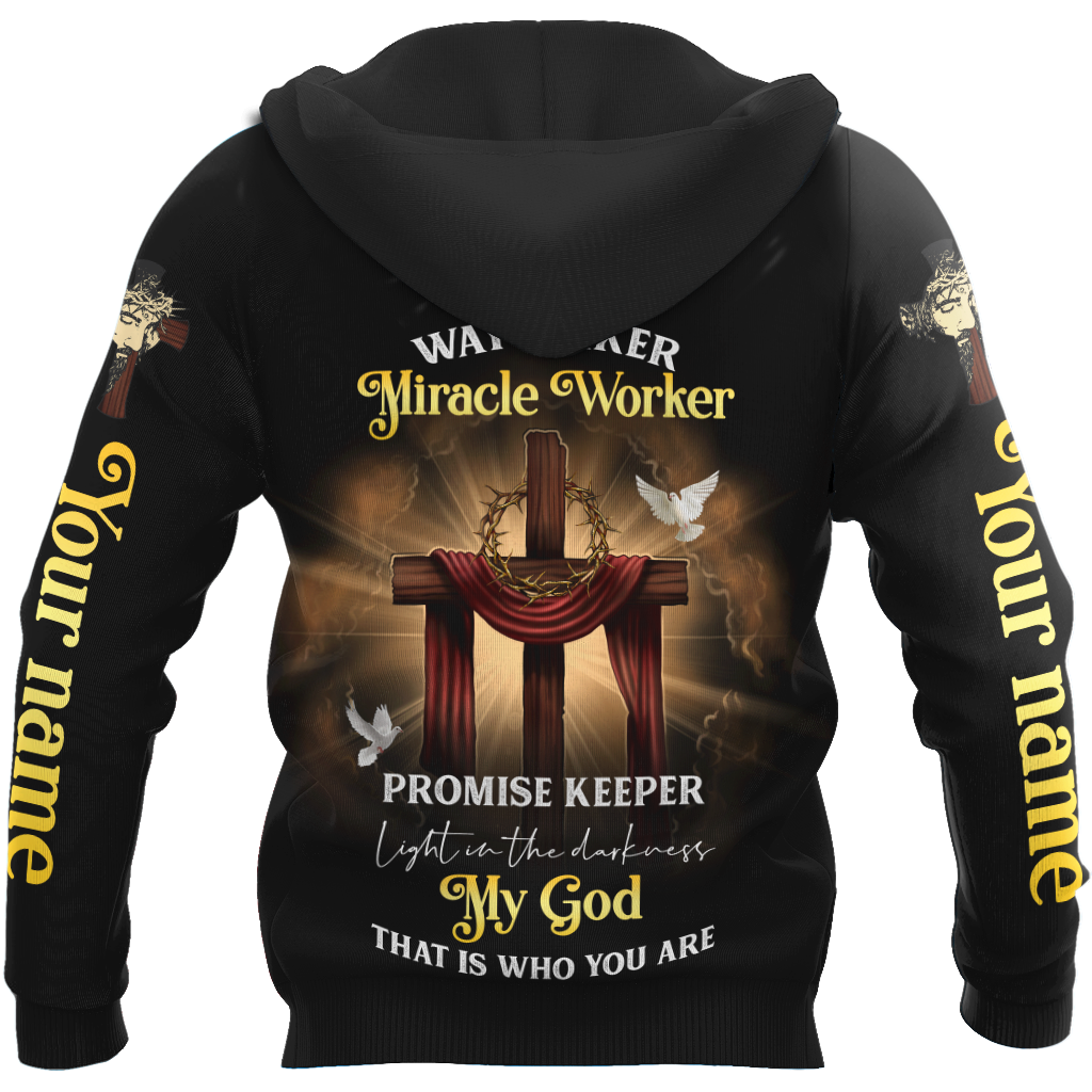 Miracle Worker - Jesus Custom Name 3D All Over Printed Unisex Shirts