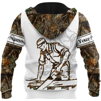 Personalized Name Carpenter 3D All Over Printed Unisex Shirts Tattoo