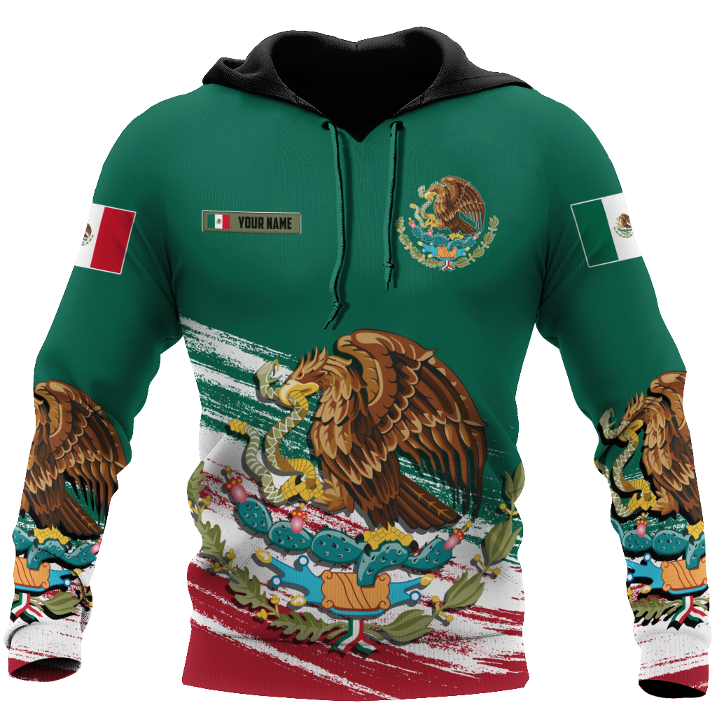 Persionalized Mexico 3D All Over Printed Unisex Shirts