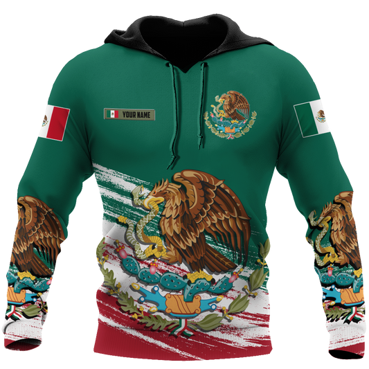 Persionalized Mexico 3D All Over Printed Unisex Shirts