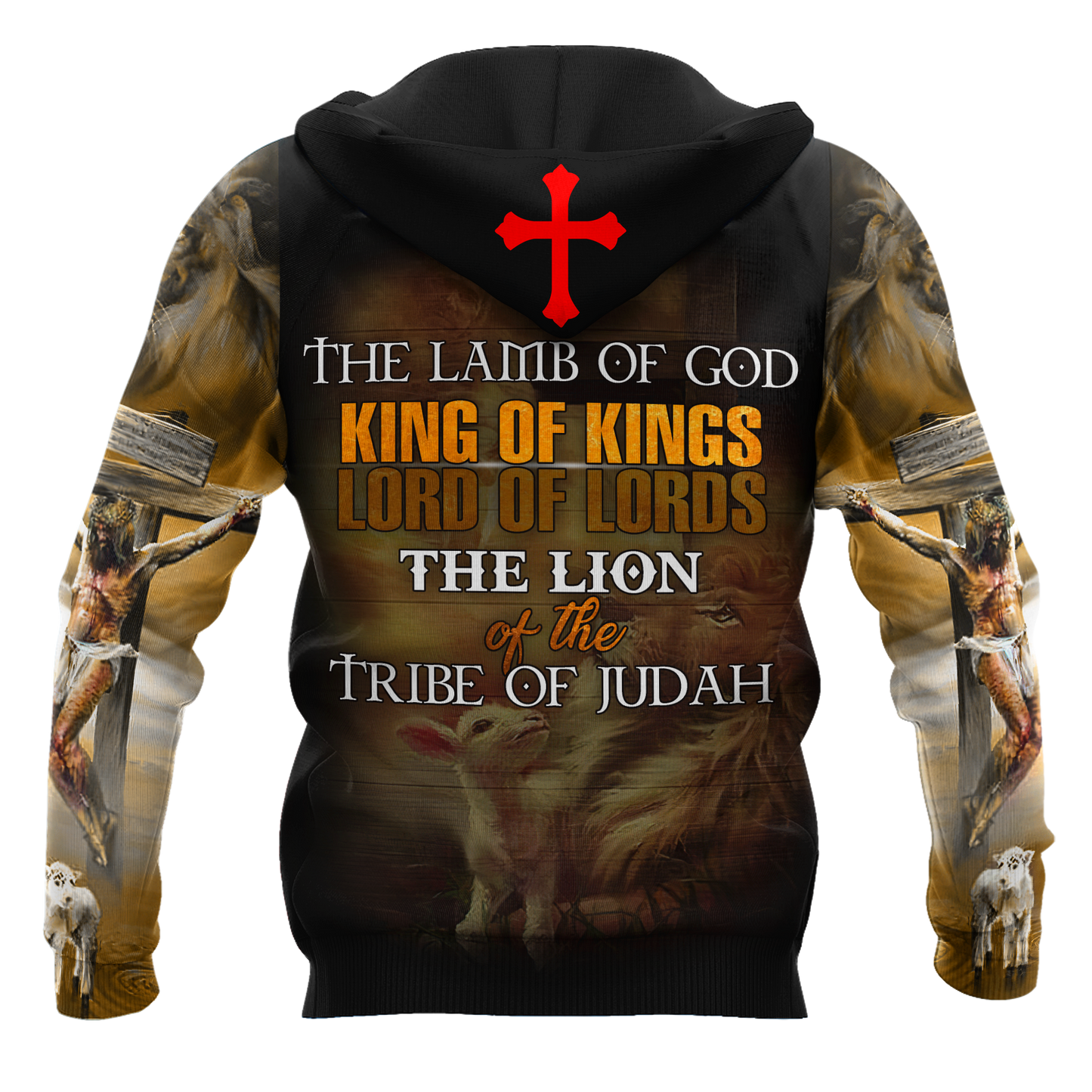 Jesus - The Lion And The Lamb 3D All Over Printed Shirts