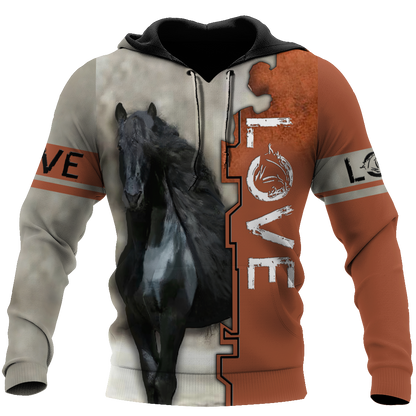 Premium Horse 3D All Over Printed Unisex Shirts