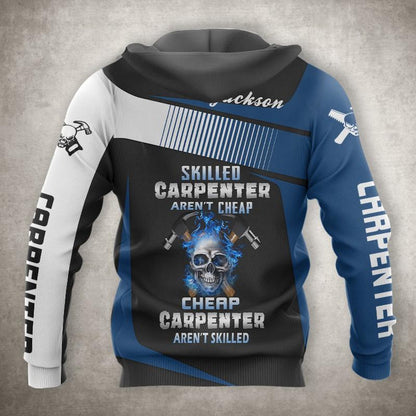 Premium Carpenter Custom Name 3D All Over Printed Unisex Shirts