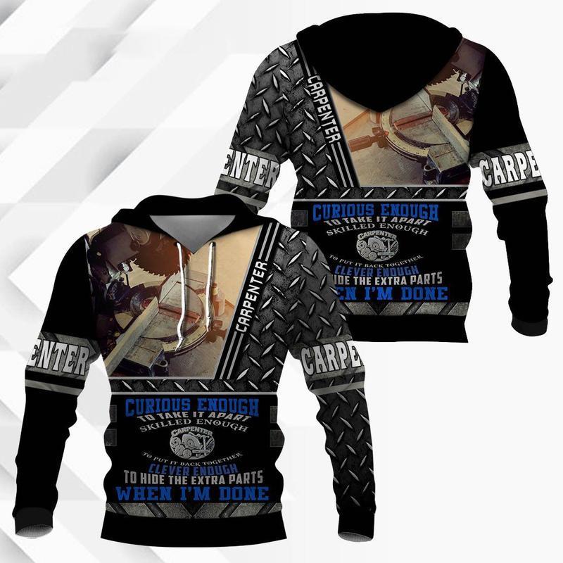 Premium Carpenter 3D All Over Printed Unisex Shirts