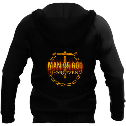 Man of God Forgiven - T-Shirt Style for Men and Women