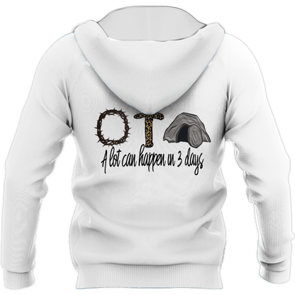 A Lot Can Happen in 3 Days - T-Shirt Style for Men and Women