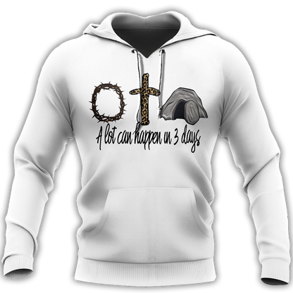 A Lot Can Happen in 3 Days - T-Shirt Style for Men and Women