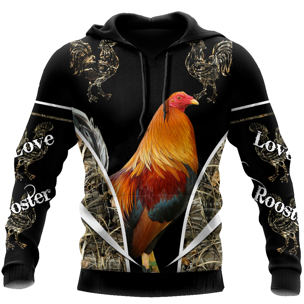 Rooster 3D Printed Unisex Shirts TNA22042101
