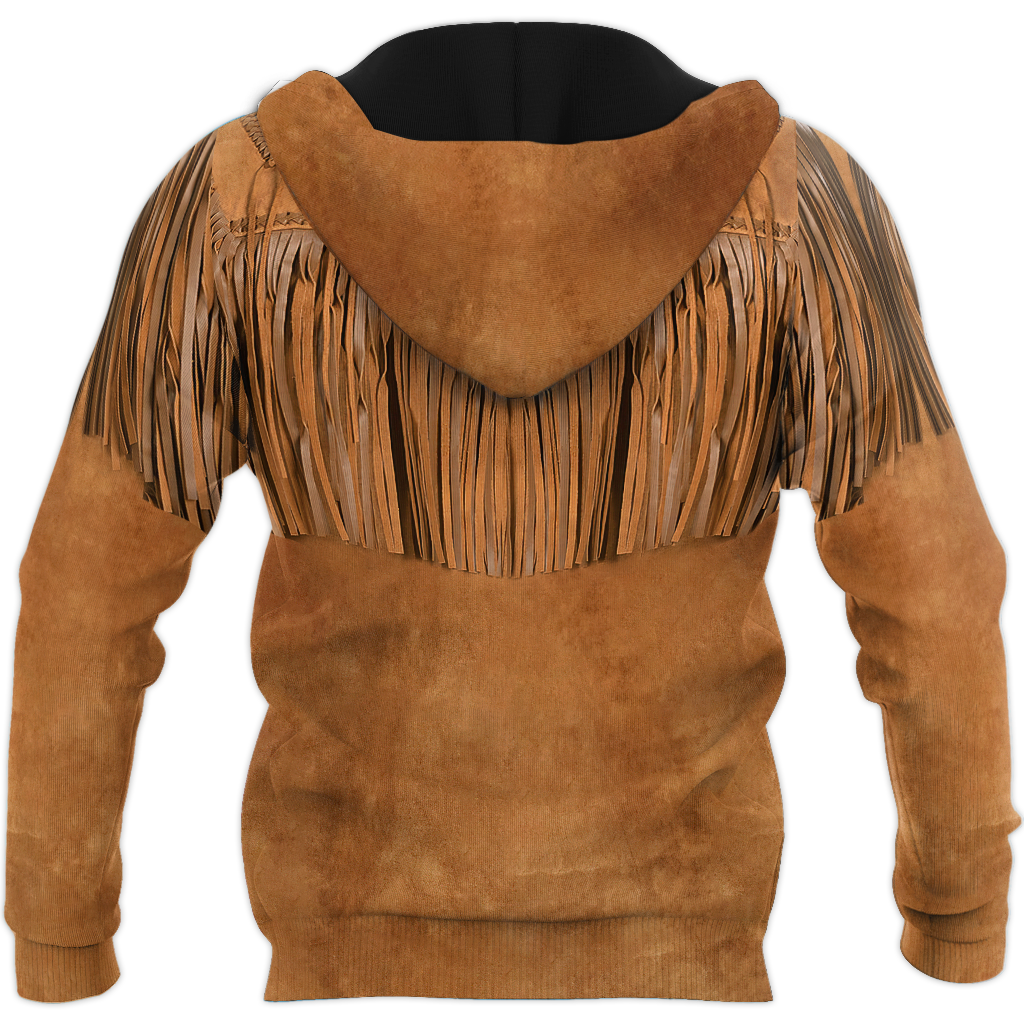Cowboy Jacket No24 Cosplay 3D Over Printed Unisex Deluxe Hoodie ML