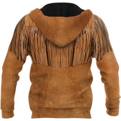 Cowboy Jacket No24 Cosplay 3D Over Printed Unisex Deluxe Hoodie ML
