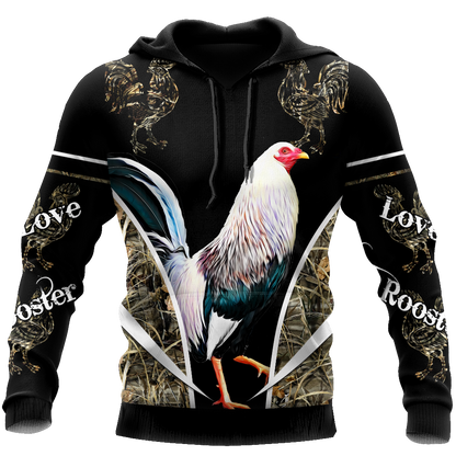 Rooster 3D Printed Unisex Shirts TNA22042103VH
