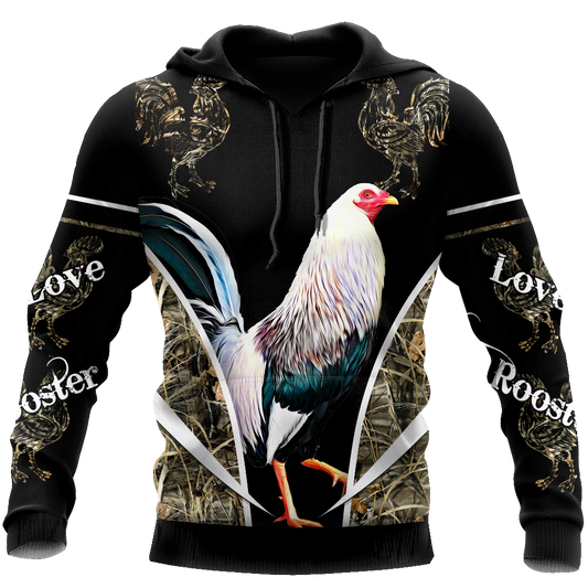 Rooster 3D Printed Unisex Shirts TNA22042103VH