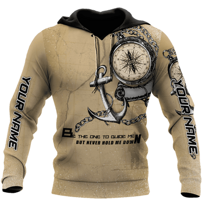 Custom name Proud Seaman Meaningful Tattoo unique 3d design Cloak