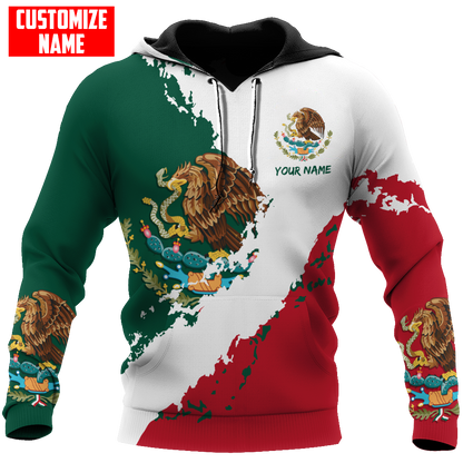 Persionalized Mexico 3D All Over Printed Unisex Shirts