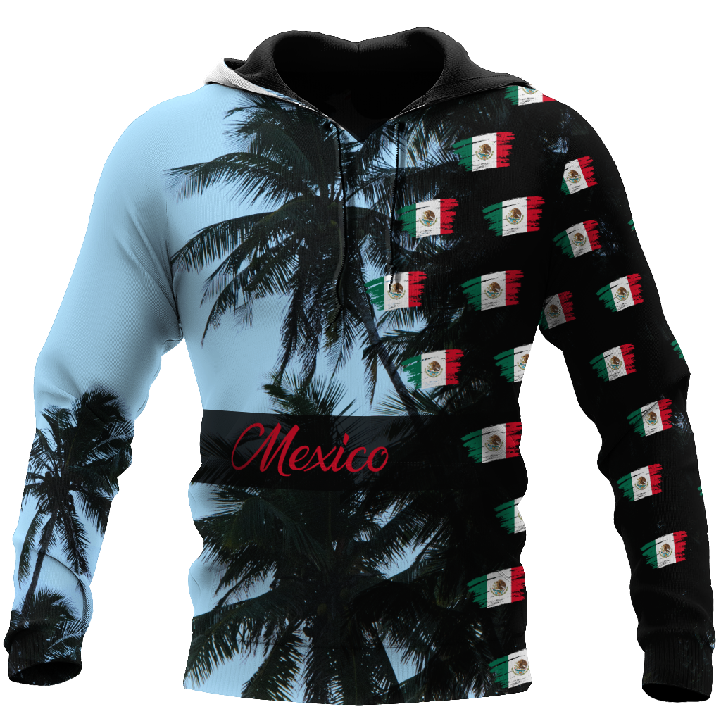 Mexico 3D All Over Printed Unisex Hoodie