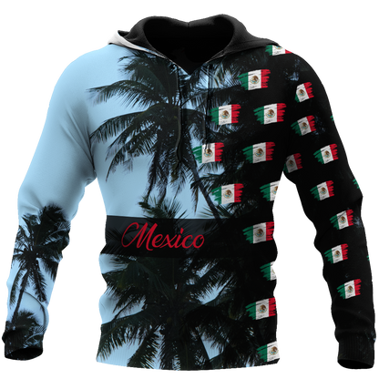 Mexico 3D All Over Printed Unisex Hoodie