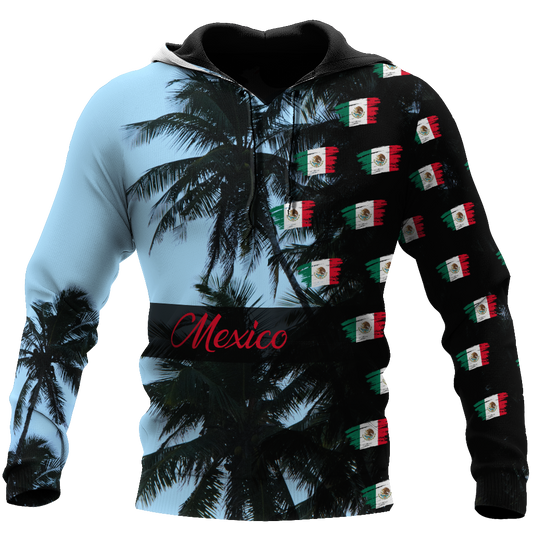 Mexico 3D All Over Printed Unisex Hoodie