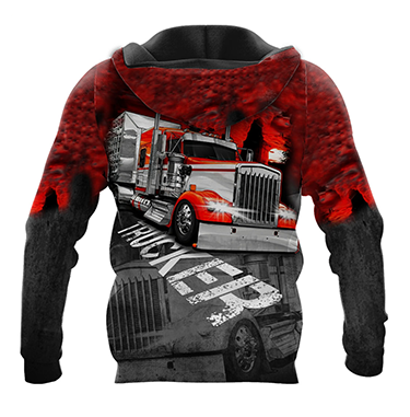 Premium Trucker Personalized Name 3D All Over Printed Unisex Shirts