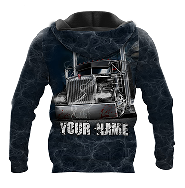 Premium Trucker Personalized Name 3D All Over Printed Unisex Shirts