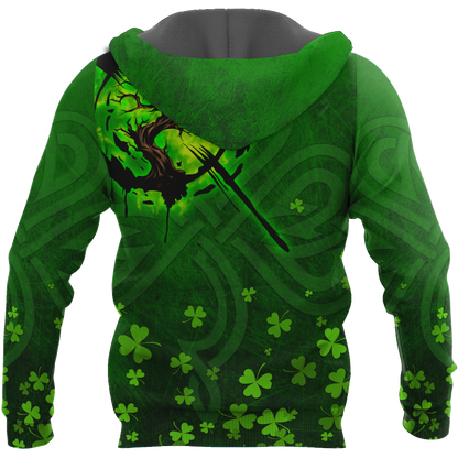Premium Unisex Hoodie Irish St.Patrick Tree Of Life ML