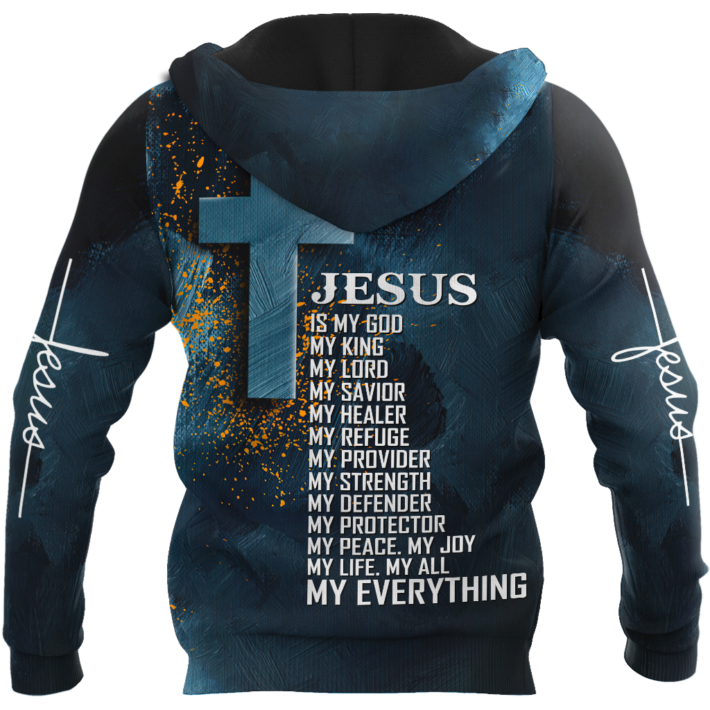 Premium Unisex Hoodie Easter Day Christian Jesus No8 ML Jesus Is My Everything
