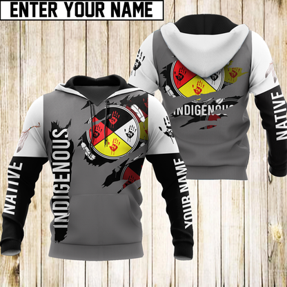 Premium 3D Printed Personalized Unisex Native American Shirts MEI