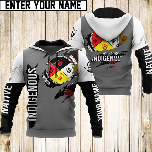 Premium 3D Printed Personalized Unisex Native American Shirts MEI