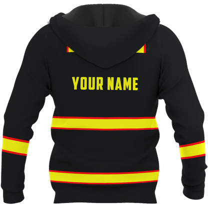 Premium Trucker Personalized Name 3D All Over Printed Unisex Shirts