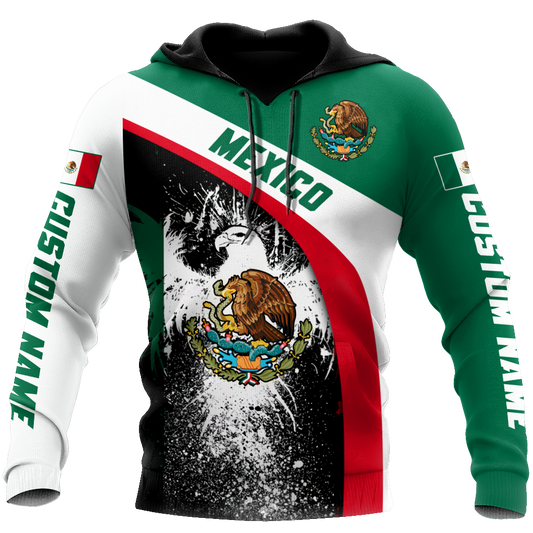 Mexico Hoodie Persionalized 3D All Over Printed Shirts