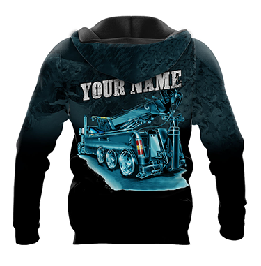 Premium Trucker Personalized Name 3D All Over Printed Unisex Shirts