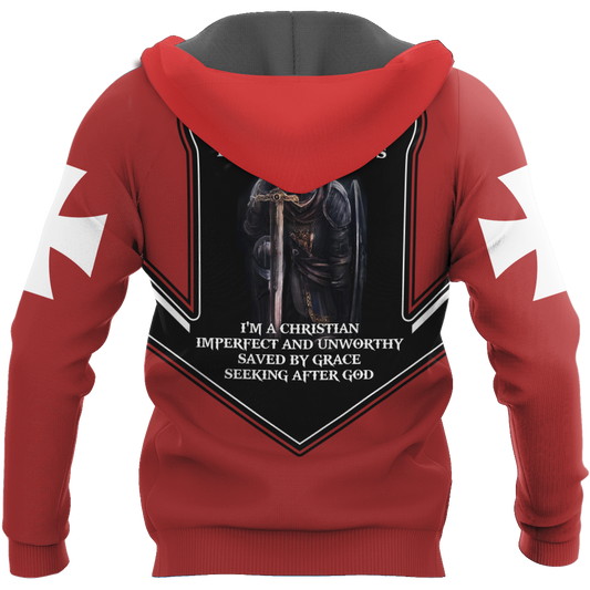 I'm On Team Jesus I'm Not Religious 3D Printed Combo Hoodie + Sweatpant For Winter