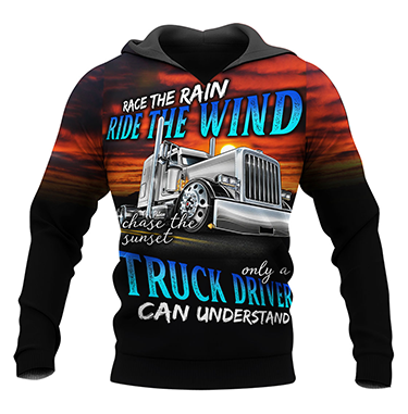 Premium Trucker Personalized Name 3D All Over Printed Unisex Shirts
