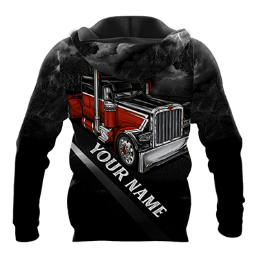 Premium Trucker Personalized Name 3D All Over Printed Unisex Shirts