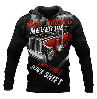 Premium Trucker Personalized Name 3D All Over Printed Unisex Shirts