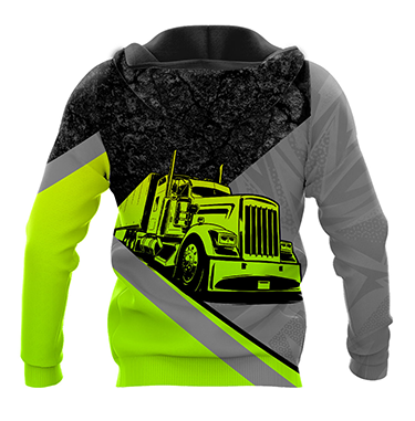 Premium Trucker Personalized Name 3D All Over Printed Unisex Shirts