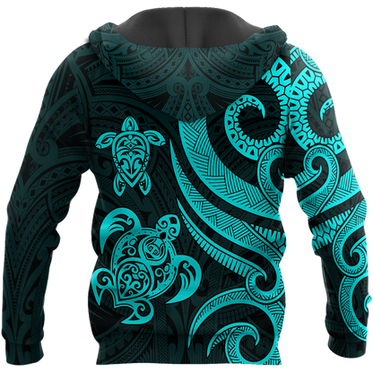 Kanaka Polynesian Turtle Personalized Name 3D Unisex Shirt