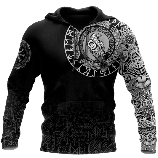 Premium Viking Raven 3D Printed Unisex Shirts TNA23042102