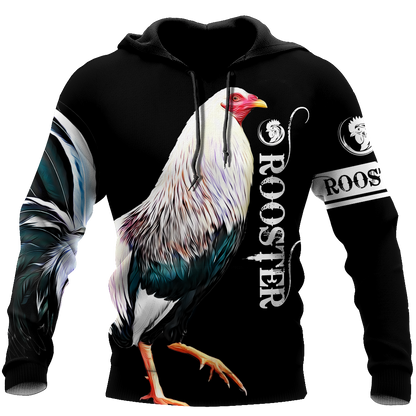 Rooster 3D Printed Unisex Shirts PD23042103VH