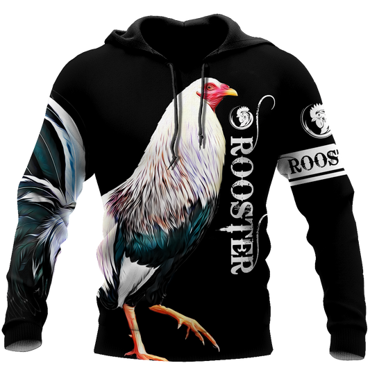Rooster 3D Printed Unisex Shirts PD23042103VH