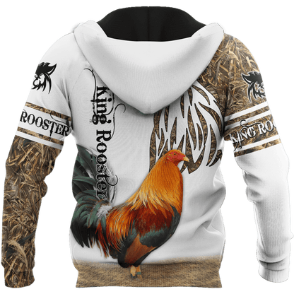 King Rooster Tattoo 3D Printed Unisex Shirts HHT23042105