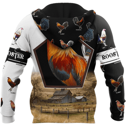 Rooster Breeds 3D Printed Unisex Shirts DD23042105