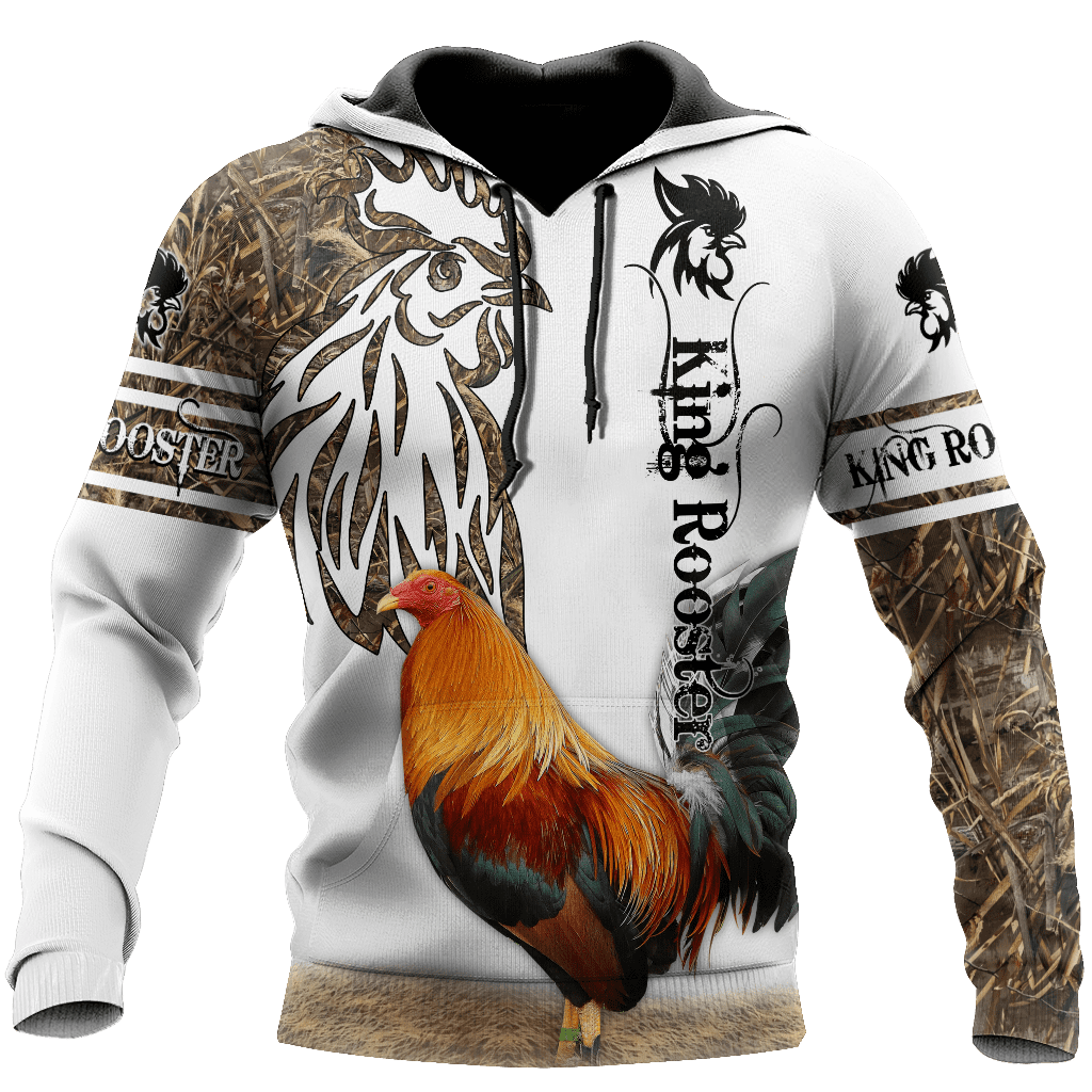 King Rooster Tattoo 3D Printed Unisex Shirts HHT23042105