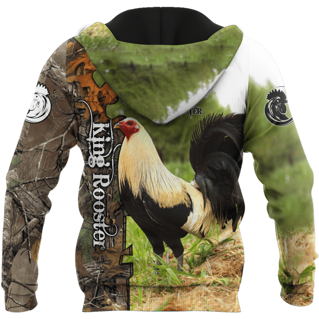 King Rooster 3D Printed Unisex Shirts HHT23042106