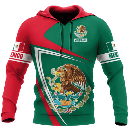Persionalized Mexico 3D All Over Printed Unisex Shirts DA23062101